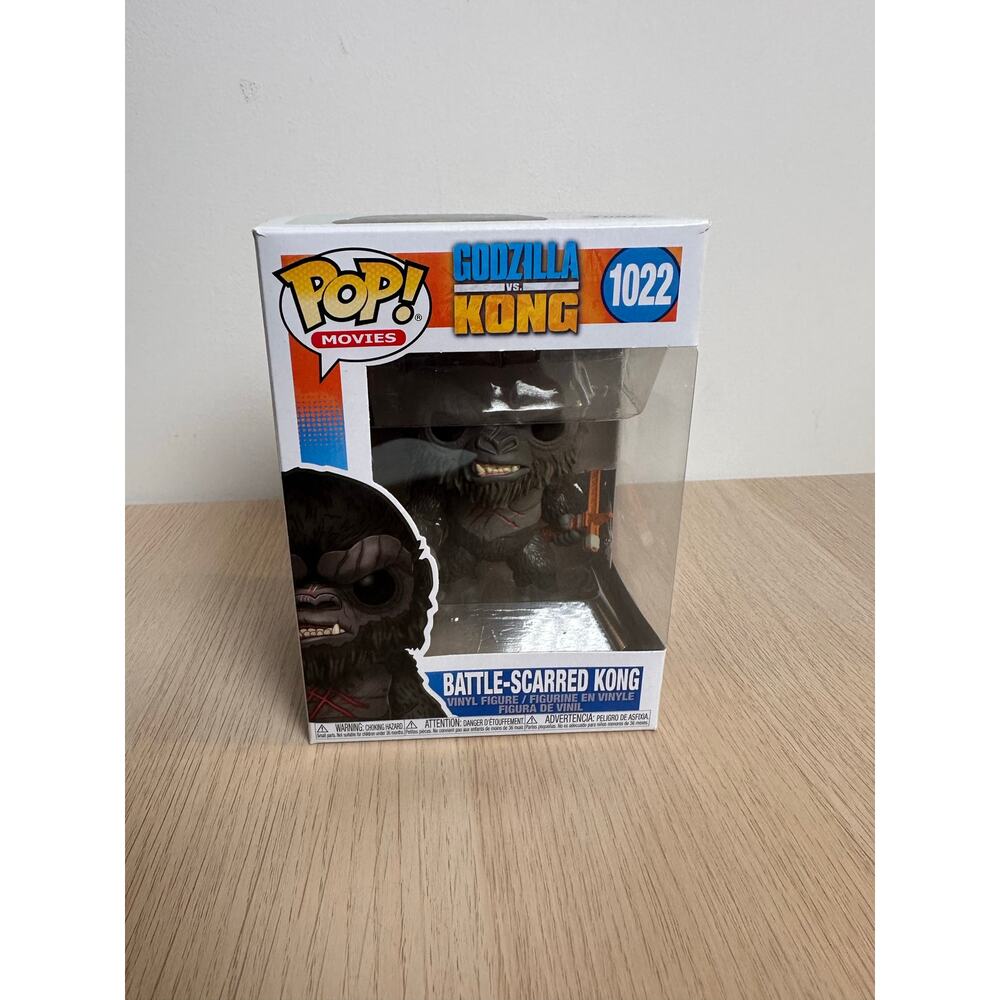 Godzilla Vs. Kong - Battle-Scarred Kong 1022 - Funko Pop! - Vinyl Figure NEW